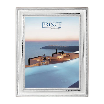 Κορνίζα Γαμου Ξύλινη με Ασημένιες Λεπτομέρειες - themelidisjewels